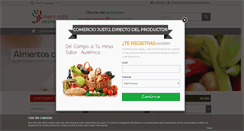 Desktop Screenshot of mercadosostenible.com